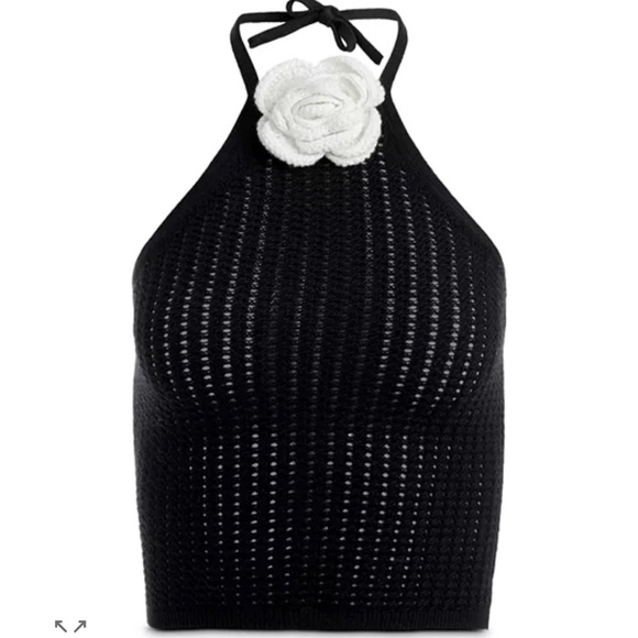 Alice and Olivia Bessie Halter Top size XS NWT - Picture 1 of 11